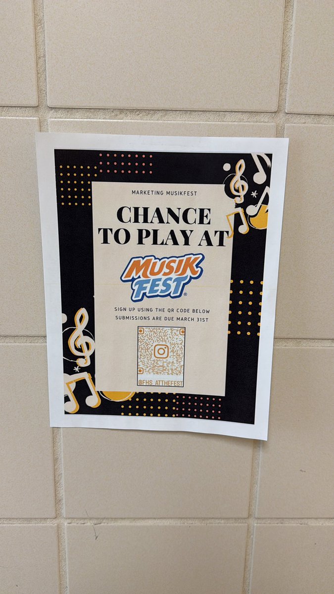 ISO Freedom High School 🎶🎤🎸🥁🎹 Enter for your chance to play <a href="/Musikfest/">Musikfest</a>