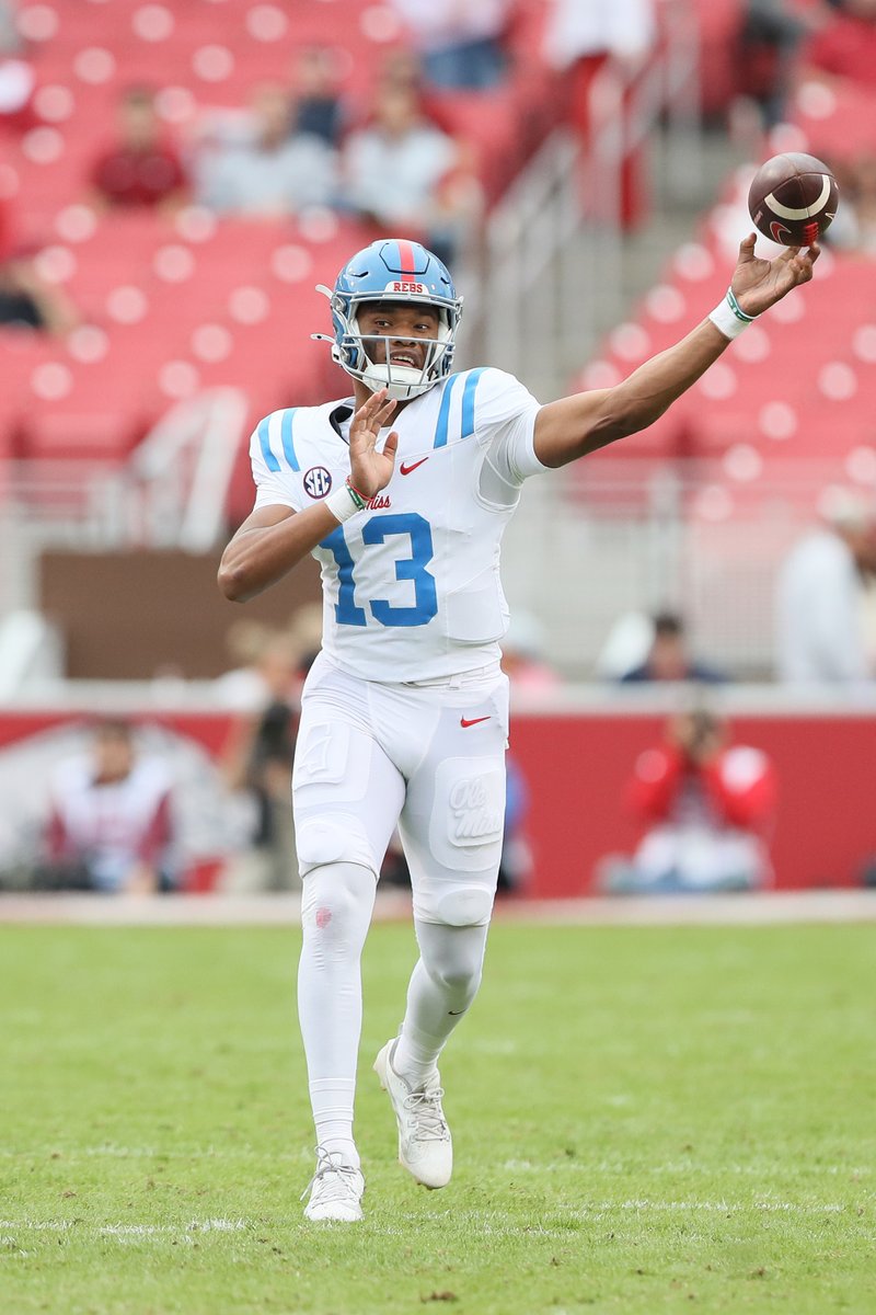 Jaxson Dart has never seen arm talent like Austin Simmons, his replacement as Ole Miss QB1.

“He’s an elite talent. I think they’re going to pick up where we left off.”

More: on3.com/teams/ole-miss…