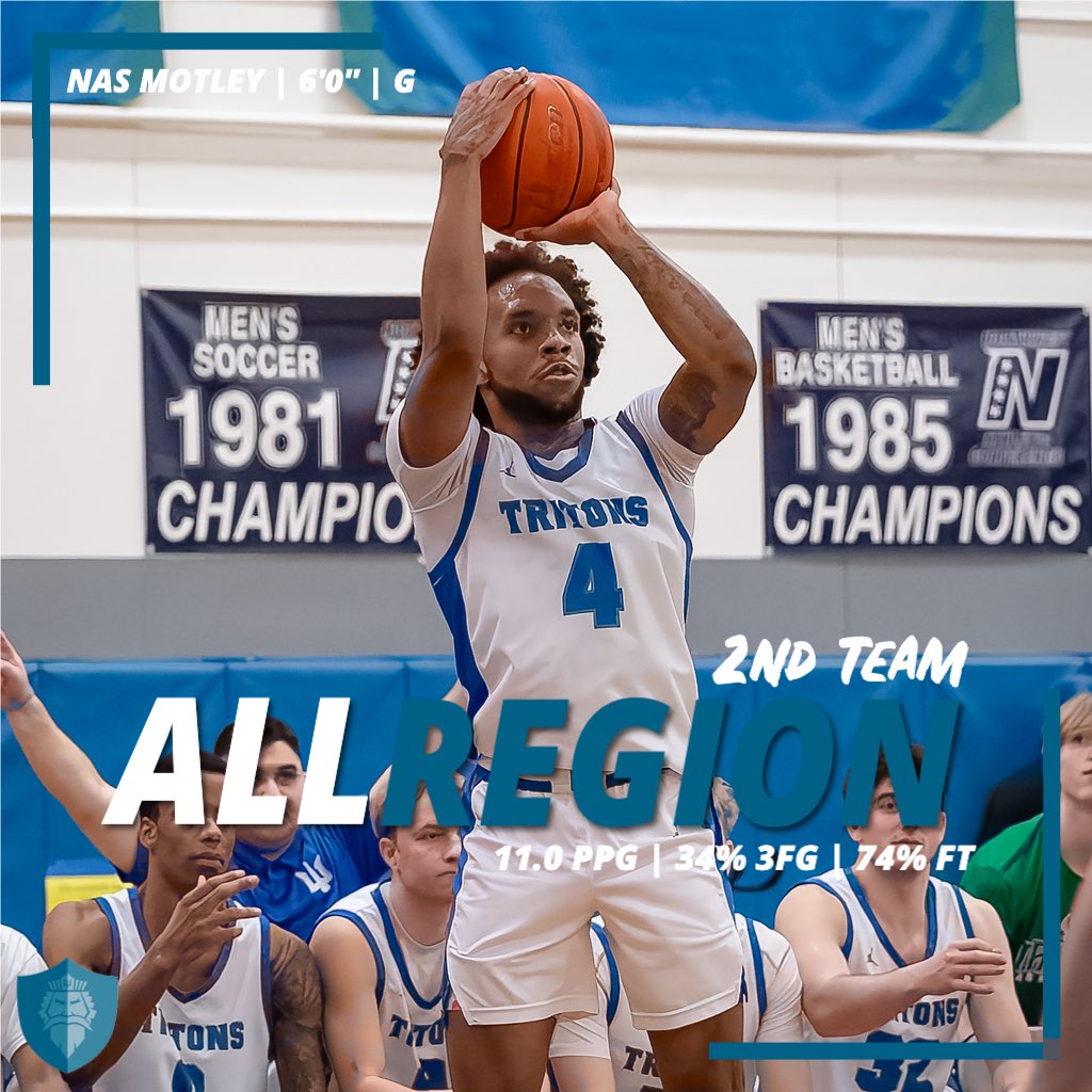 Nas Motley has been named 2nd Team All-Region in the North Region!!

#tritonpride
