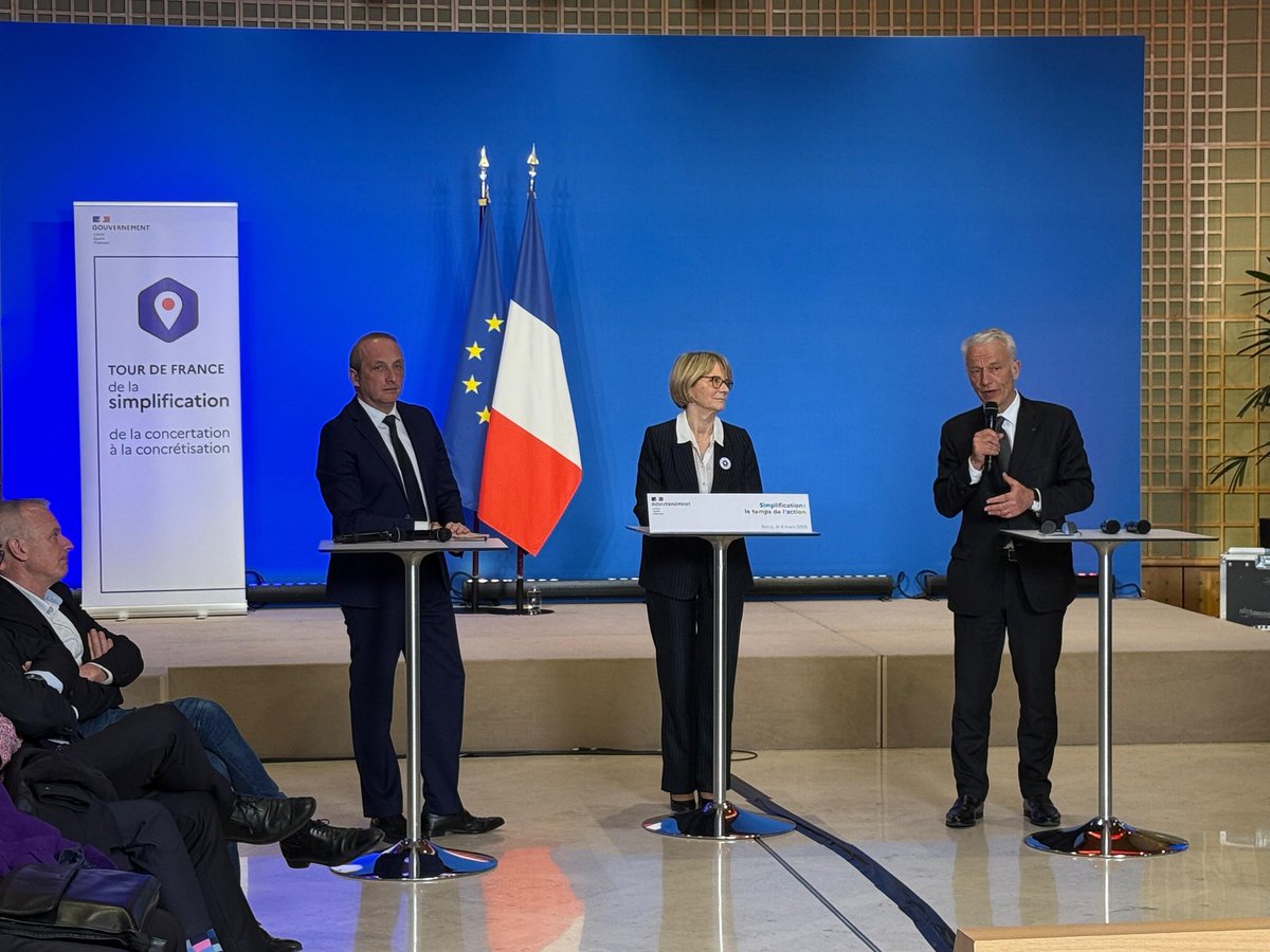 PatrickMartin_1's tweet image. Pour faire reussir la France, un seul mot : #Simplification !

Face une concurrence internationale qui se déchaîne, des grandes mutations qui bouleversent notre pays, il est urgent de redonner la #liberté à celles et ceux qui ont la solution : les #entrepreneurs de France !…