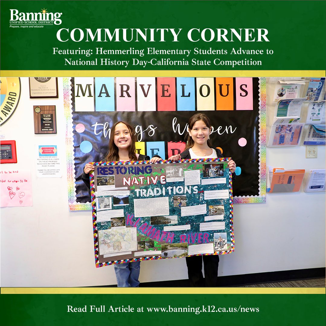 Banning Unified School District tweet media