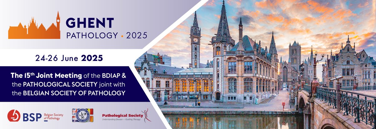 The programme for the 15th Joint Meeting with <a href="/BritishDivIAP/">BDIAP</a> and  the Belgian Society of Pathology is available online at the below link:
ghentpathology.eu/#program

We cant wait to see you there 🔬