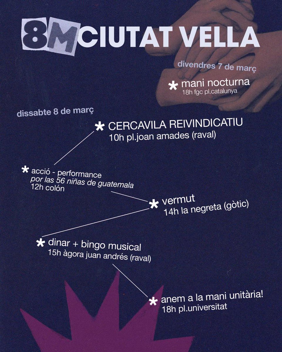 I dissabte ja comencem el dia amb força 💜✊🏽