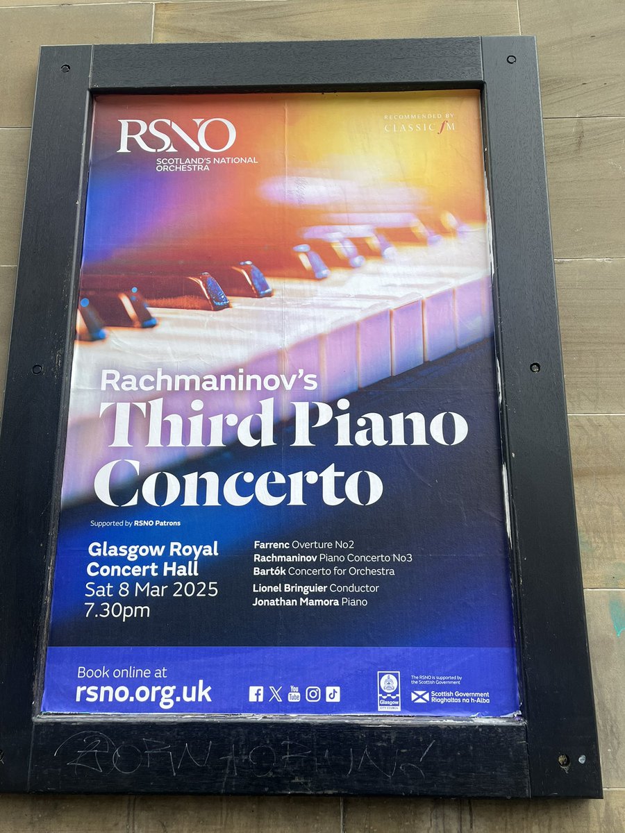 Lionel Bringuier (@lionelbringuier) on Twitter photo Happy to share the stage again with the wonderful Royal Scottish National Orchestra! Bartok Concerto for Orchestra, and Rachmaninov 3rd Piano Concerto with Jonathan Mamora.
<a href="/RSNO/">Royal Scottish National Orchestra</a> Happy to share the stage again with the wonderful Royal Scottish National Orchestra! Bartok Concerto for Orchestra, and Rachmaninov 3rd Piano Concerto with Jonathan Mamora.
<a href="/RSNO/">Royal Scottish National Orchestra</a>