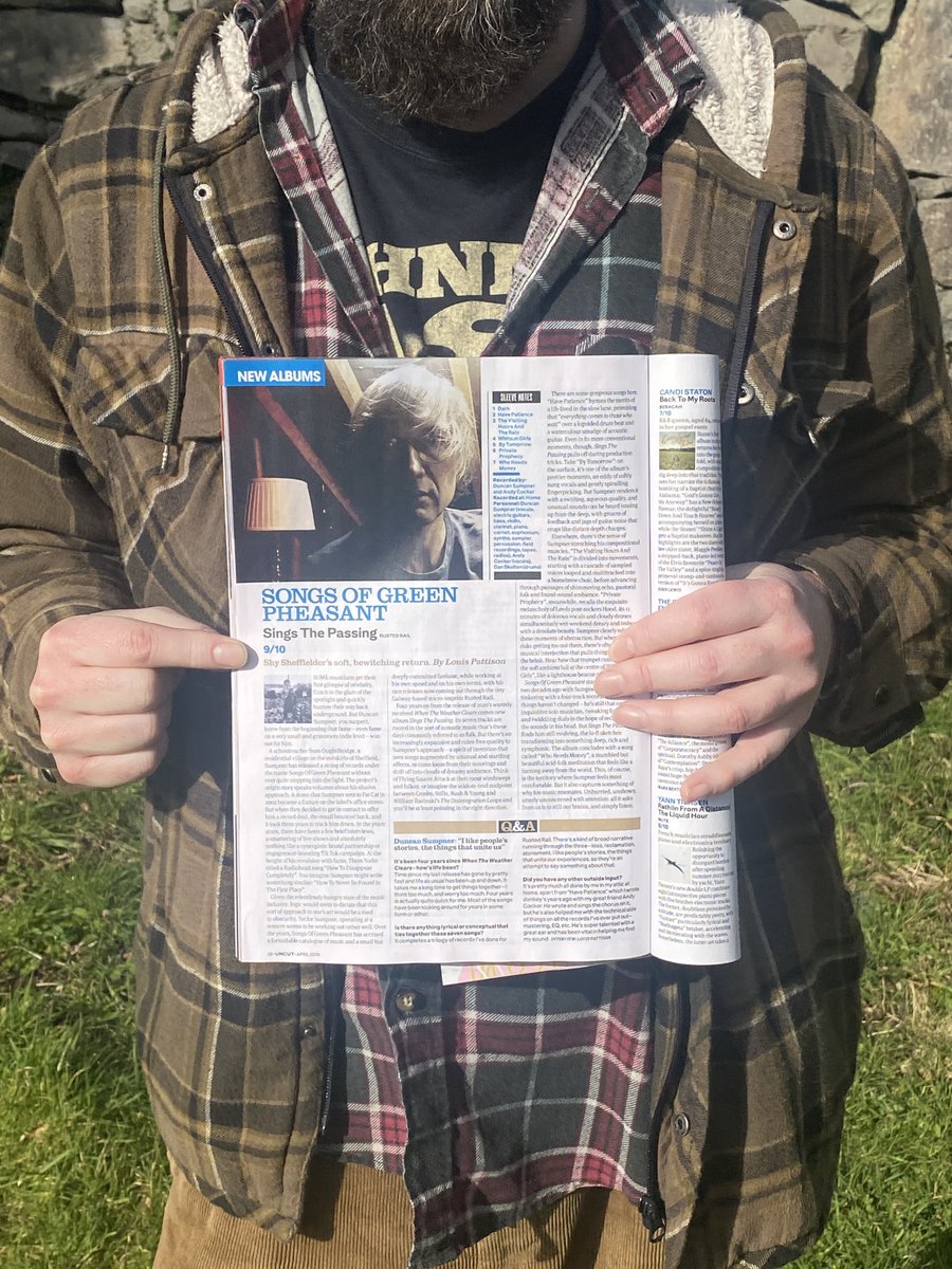 Rusted Rail (@rustedrail) on Twitter photo Tracked down the new <a href="/uncutmagazine/">Uncut Magazine</a> - there's a full page 9/10 review & Q&A with Songs of Green Pheasant plus a song on the cover-mounted CD too! Phew! Pre-orders of the SOGP's 'Sings The Passing' now available here:
rustedrail.bandcamp.com/album/sings-th… #songsofgreenpheasant #bandcamp #uncut Tracked down the new <a href="/uncutmagazine/">Uncut Magazine</a> - there's a full page 9/10 review & Q&A with Songs of Green Pheasant plus a song on the cover-mounted CD too! Phew! Pre-orders of the SOGP's 'Sings The Passing' now available here:
rustedrail.bandcamp.com/album/sings-th… #songsofgreenpheasant #bandcamp #uncut