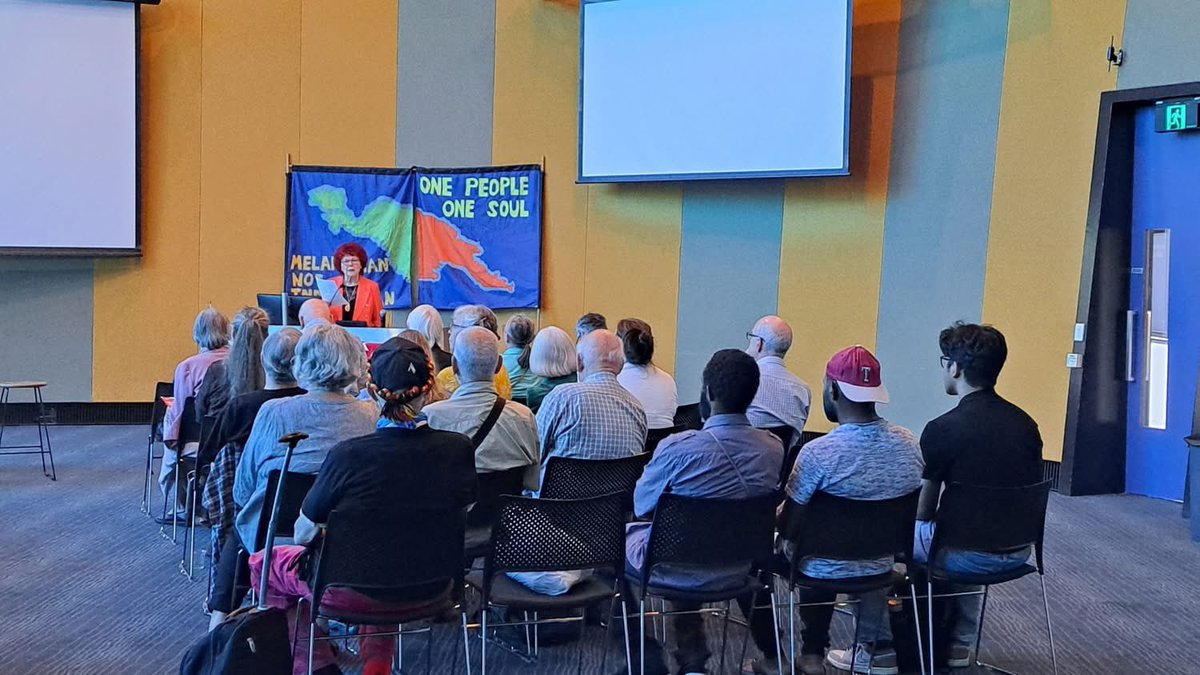 Thank you Rosemary, Jen and all the solidarity across Australia: Perth, Adelaide, Brisbane, Tasmania, Sydney and Melbourne involving Koteka wenda on her speaking tour. Sharing about her childhood experiences in the refugee camp in Vanimo. And also all of your consistent support