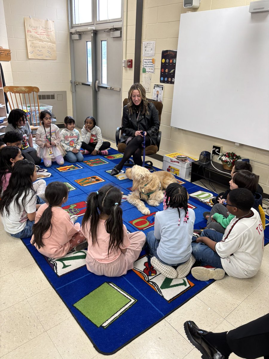 Jennifer Yanucil (@jyanucil) on Twitter photo Read Across America with a very special guest reader! 🐾 Thank you Mrs. Schultz for sharing Mack today! <a href="/HTSD_Wilson/">Wilson Elementary School</a> <a href="/DerethSanchez/">Dereth Sanchez-Ahmed</a> Read Across America with a very special guest reader! 🐾 Thank you Mrs. Schultz for sharing Mack today! <a href="/HTSD_Wilson/">Wilson Elementary School</a> <a href="/DerethSanchez/">Dereth Sanchez-Ahmed</a>