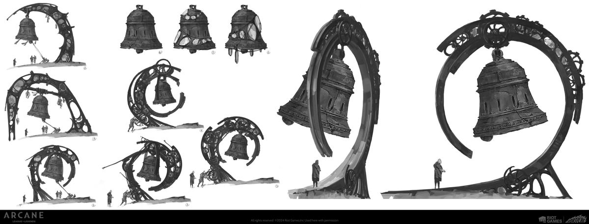 Spideraxe30's tweet photo. Arcane Season 2 Viktor Enviroment Concepts by Florian Jouet  https://t.co/LOZAw4rKba https://t.co/vt2DUFiiGX