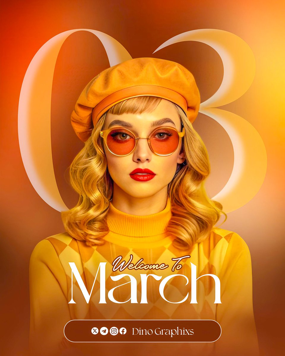 Never too late to
WELCOME Y'ALL TO MARCH 💛

Happy New Month!

Wishing you all the very best the MONTH has to offer 🫴 IJN, Amen!

#march #graphicdesign #creative #newmonth