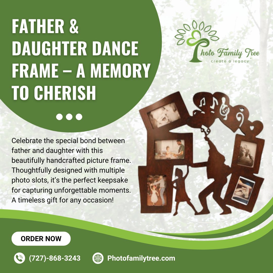 ajboodram's tweet image. A father’s love is forever. Frame the moments that mean the most with this elegant keepsake.

Order Now: photofamilytree.com/products/fathe…

#FatherDaughterBond #CherishedMemories #KeepsakeFrame #TimelessLove #PreciousMoments #Handcrafted