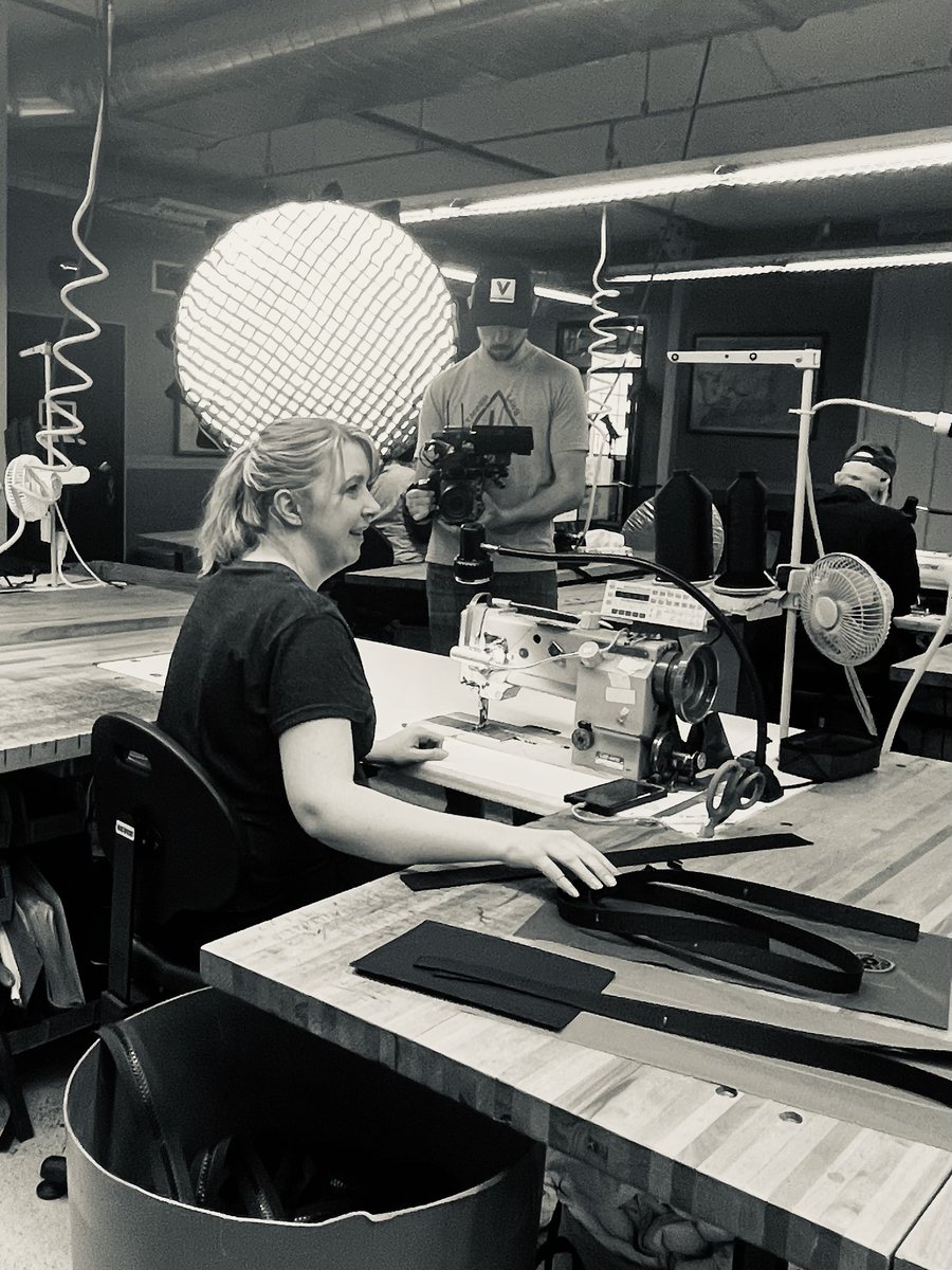 Filming today in Factory #8 Billings Montana