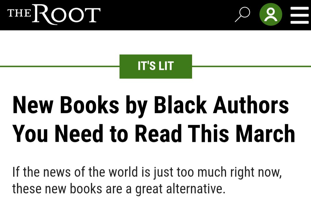 Honored and so grateful that my debut novel, THE EDGE OF WATER, is a Best Book of March <a href="/TheRoot/">The Root</a>!✨🙏🏿💕
theroot.com/new-books-by-b…