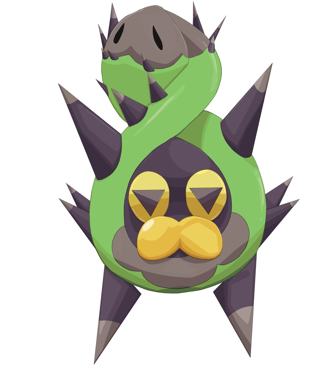 CrabRobbie's tweet photo. TIME FOR FUSIONS!!!
Meet Pincurdew ,they are little cute goofballs!!! However I wouldn't frighten them unless you want them to send all their spikes into which could poison and  paralysis you!
#PokemonFusion #FusionPokemon #InfinityFusion https://t.co/djv2zEOGCW