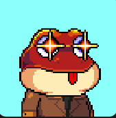 KriptoReferans's tweet photo. For the love of frogs that can't jump, I just bought this cute thing =) #BTC #Ordinals @BitcoinFrogs https://t.co/NWBBGI7hxt