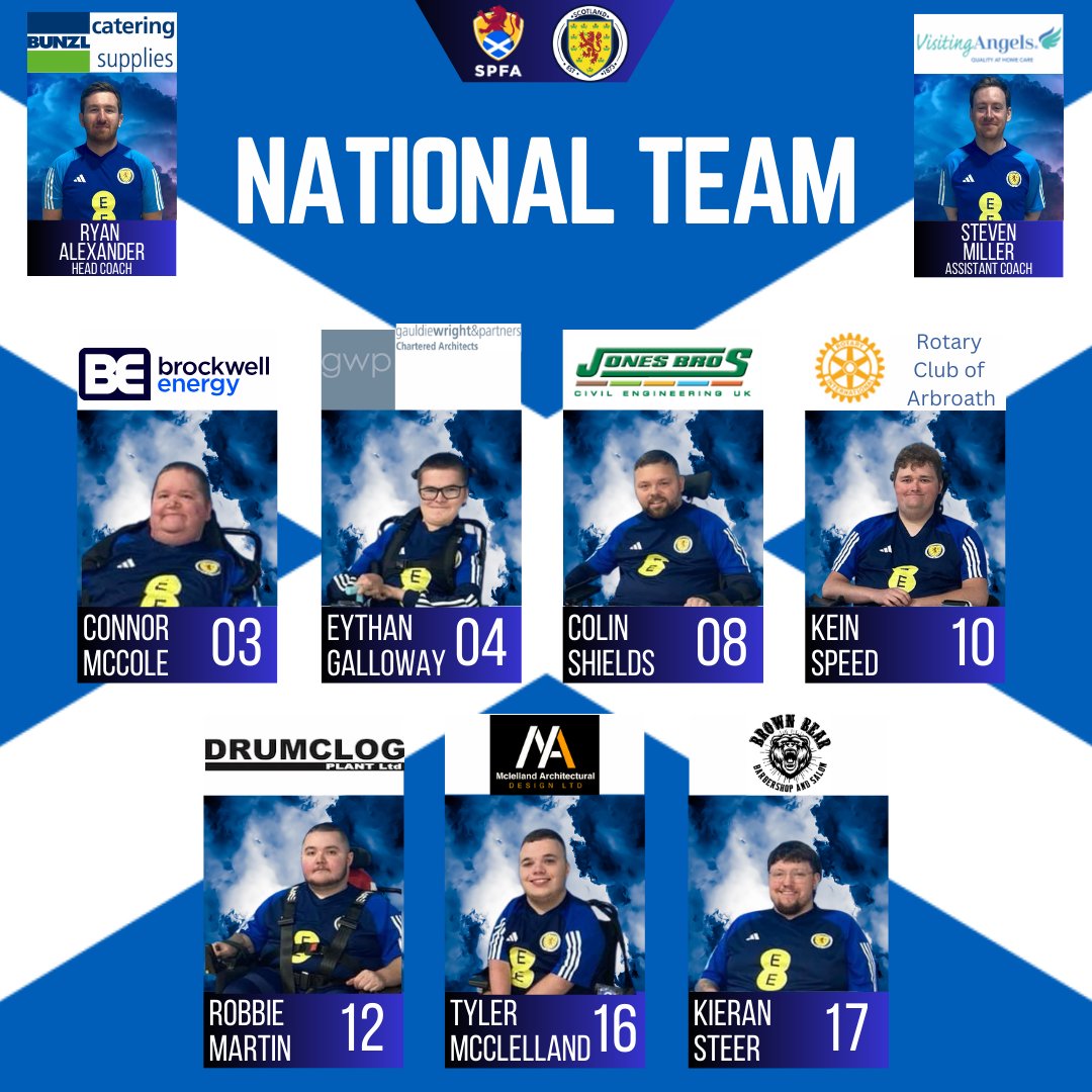 Shout out to our amazing team of sponsors who have all contributed to the growth and development of our Scotland National Powerchair Team over the past 12 months <a href="/DeansCivilEng/">Deans Civil Engineer</a> <a href="/BunzlCatering/">Bunzl Catering</a> <a href="/VisitingAngels/">Visiting Angels</a> <a href="/gauldiewright/">Gauldie Wright</a> <a href="/jonesbrosUK/">Jones Bros CivEng UK</a> <a href="/drumclogplant/">Drumclogplant</a> 
#StrongerTogether