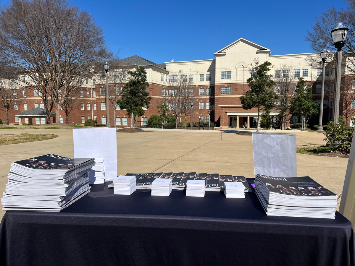 UA Student Media (@uastudentmedia) on Twitter photo One week ago, we had our first tabling event for Alice at the new OSM building!
☀️ It was a beautiful day to share the most recent copy of <a href="/alicethemag/">Alice Magazine</a> and some merch before their next release in April! 💜👀 One week ago, we had our first tabling event for Alice at the new OSM building!
☀️ It was a beautiful day to share the most recent copy of <a href="/alicethemag/">Alice Magazine</a> and some merch before their next release in April! 💜👀