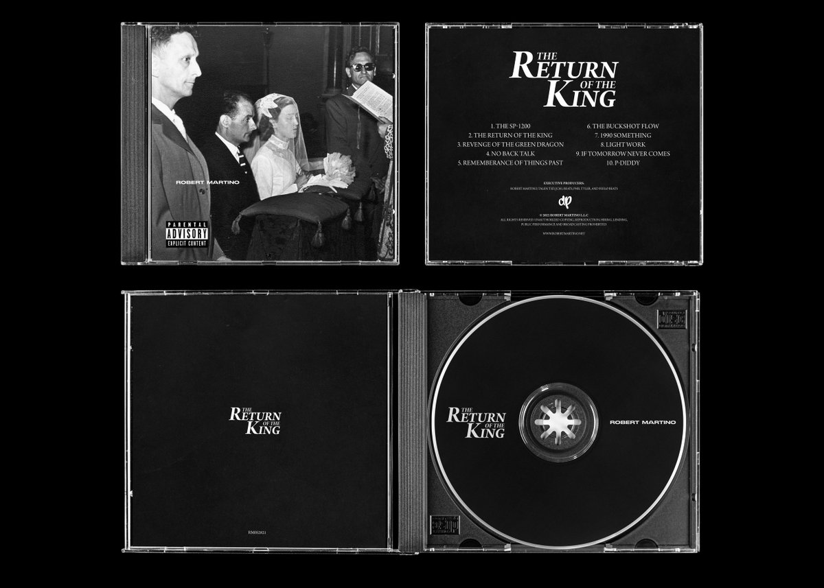 The Return of the King CDs are available now. DM me for more information.