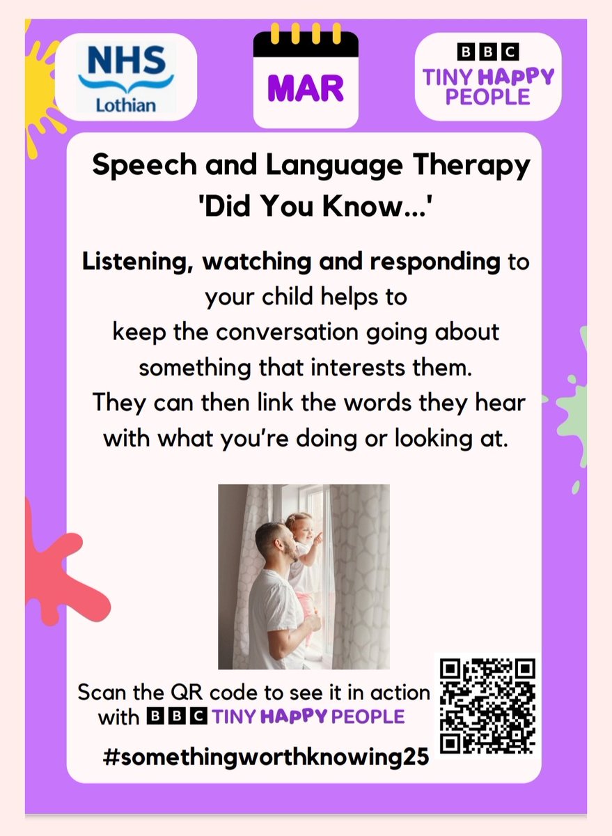 Speech and Language Therapy 'Did You Know...' for March