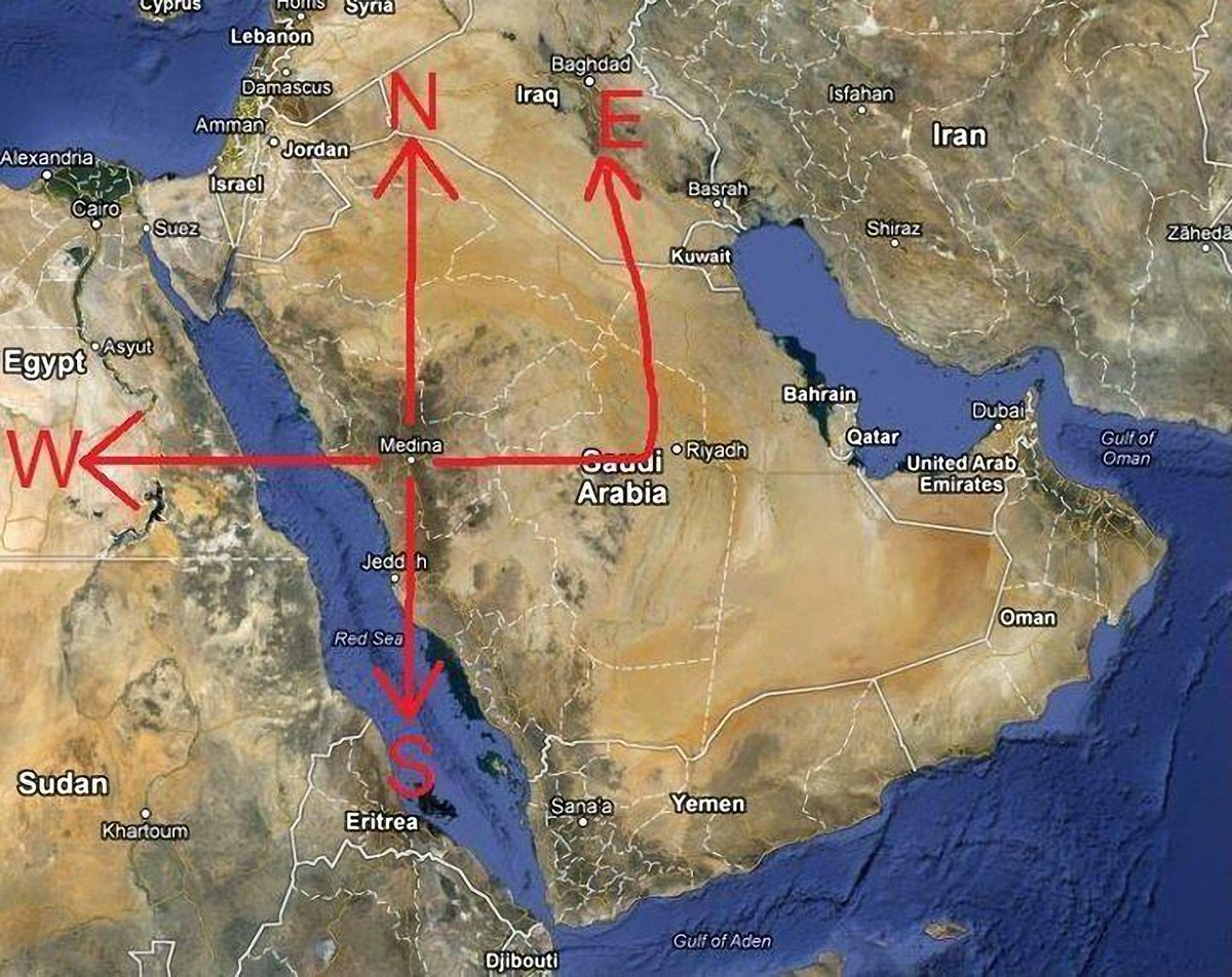 lilo_197's tweet image. المشرق في عقول الوهابية :)