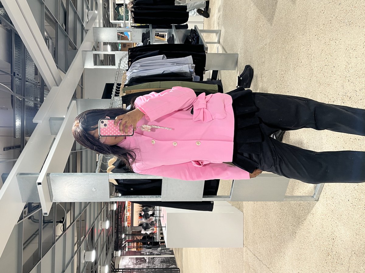 first month working at dover street market london... i will only get pinker from here