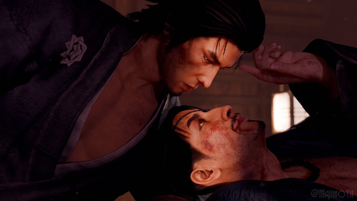 majimoth's tweet image. Second commission made for @beowulftrigger 🥰
#kazumakiryu #goromajima #ishin #ryoma #okita #ryugagotoku #blender #龍が如く
