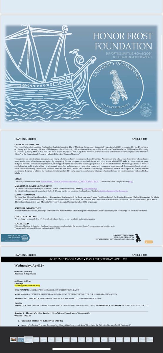 Heyecanım doruklarda! 2 Nisan'da Ioannina Üniversitesi'nde Doktora bitimine az kala, ilk uluslarası bildirimi sunacağım. Konumuz Batı Anadolu Kıyı Peysajı. Zoom katılım linki çok yakında 🫰🏻