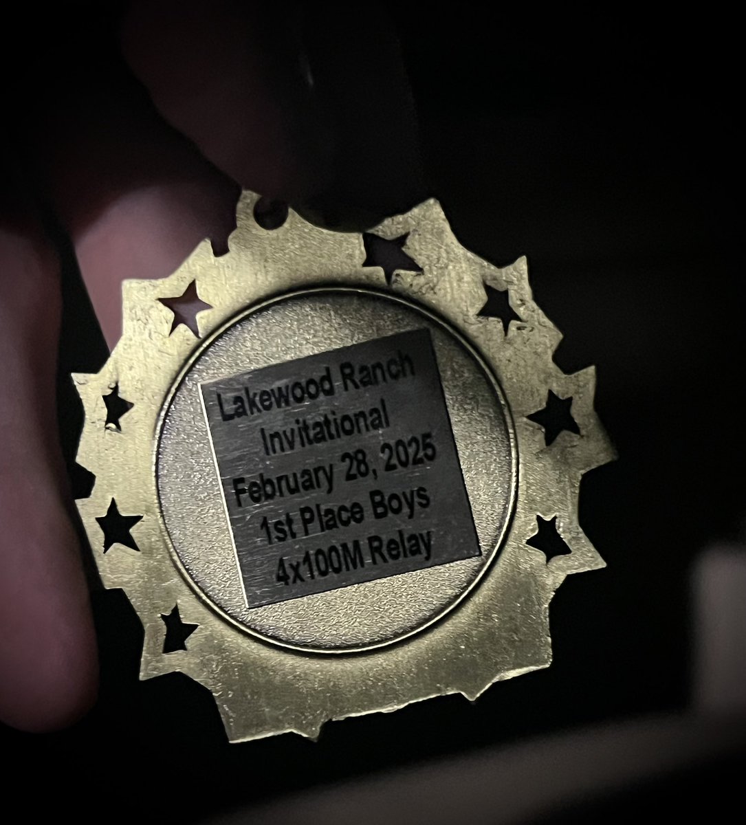 Proud to break my own school record in the 4x100 meter. Ran a time of 42.66 as a team! Only getting faster from here! <a href="/JaredClark2/">Jared Clark</a> <a href="/CoachJonHaskins/">Jon Haskins</a> <a href="/Mooney_FB/">Cardinal Mooney Football</a> <a href="/Dwight_XOS/">Dwight Thomas - Catapult Sports</a> <a href="/BigCountyPreps1/">BCP SPORTS</a> <a href="/Spotlight39_Pod/">SPOTLIGHT 39</a> @NE_Ok_HS_Sports <a href="/RivalsCamp/">Rivals Camp Series</a> <a href="/nxt1sports/">NXT 1</a> <a href="/NationalPID/">National Prospect ID</a> @On3Recruits