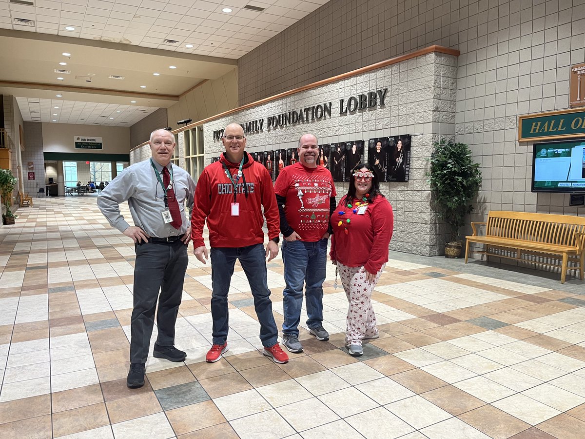 Medina High School wears Red for Ed! #ProtectOurKids #ProtectOurKidsOH