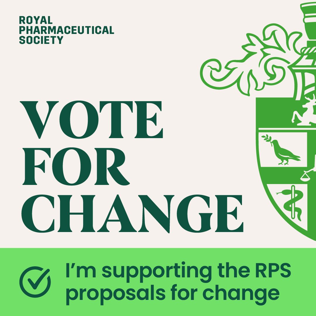 Cathy Cooke (@cleverestcookie) on Twitter photo I shall be voting for the proposed change to Royal College status.
In the past I’ve challenged people proposing move to a RC to convince me why. They couldn’t. The <a href="/rpharms/">Royal Pharmaceutical Society</a>.com has provided a good argument in favour. I shall be voting for the proposed change to Royal College status.
In the past I’ve challenged people proposing move to a RC to convince me why. They couldn’t. The <a href="/rpharms/">Royal Pharmaceutical Society</a>.com has provided a good argument in favour.