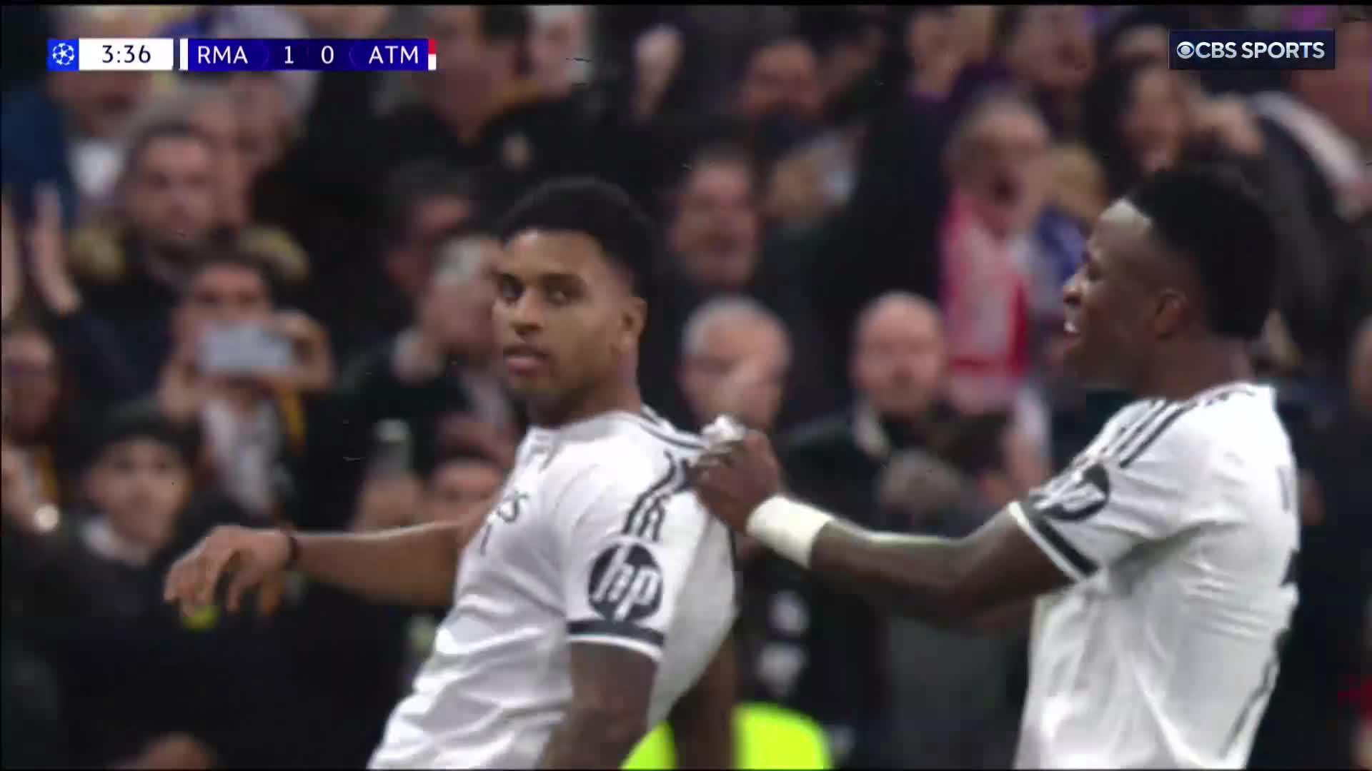 Rodrygo STUNS Atlético Madrid with a beautifully timed run and finish in under 5 minutes 🤯