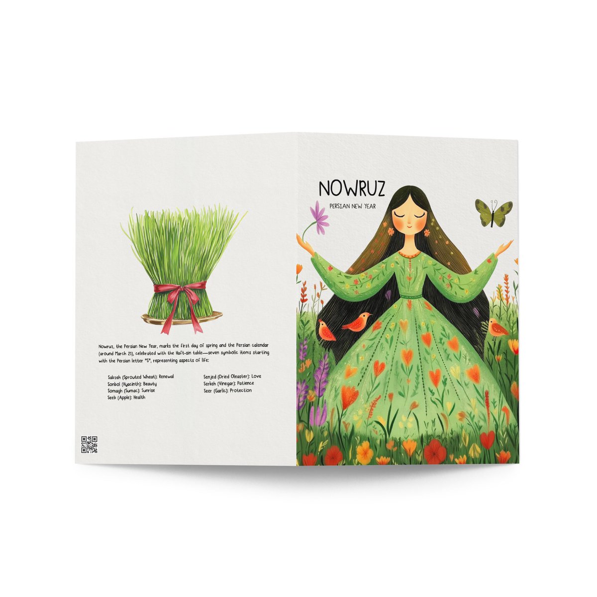 Spring is near, and with it comes Nowruz.🦋 For those of us far from home, Nowruz isn’t just a holiday. It’s a feeling. A memory!🥹
Maybe one day, we’ll celebrate Nowruz together, in a free land, under the same sky. Until then, here’s a little piece of home to hold onto. 💌
#Etsy