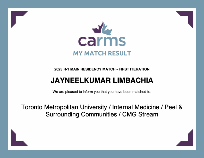 Jayneel Limbachia, MSc (@jjustneel) on Twitter photo Humbled to start my career in my hometown #Brampton, part of the FIRST #resident cohort at <a href="/tmu_medicine/">tmu_medicine</a> #TMUmatch. Excited for the challenges that'll shape me as an #internist 🙏 at a new school with a familliar community! Thx <a href="/SchulichMedDent/">Schulich WesternU</a> 4 the memories #carms2025 #MedEd Humbled to start my career in my hometown #Brampton, part of the FIRST #resident cohort at <a href="/tmu_medicine/">tmu_medicine</a> #TMUmatch. Excited for the challenges that'll shape me as an #internist 🙏 at a new school with a familliar community! Thx <a href="/SchulichMedDent/">Schulich WesternU</a> 4 the memories #carms2025 #MedEd