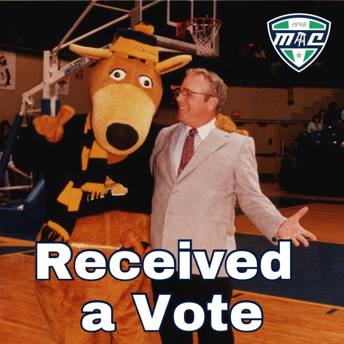 MACBarstool's tweet image. And just in time for International Women’s Month, Zippy’s men’s basketball team received a single vote in the AP poll this week.