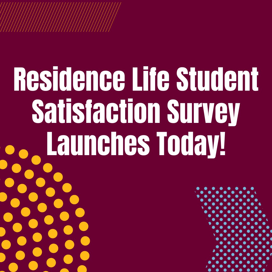ResLifeCMU's tweet photo. We want to hear from you! Check your CMICH email account for your personal survey link. Residents who complete the survey will be entered into drawings for gift cards to the @CMUBookstore. Complete the survey by Thursday, March 6, at noon for an early bird drawing! #LifeAtCentral https://t.co/9HpTgqSkJo