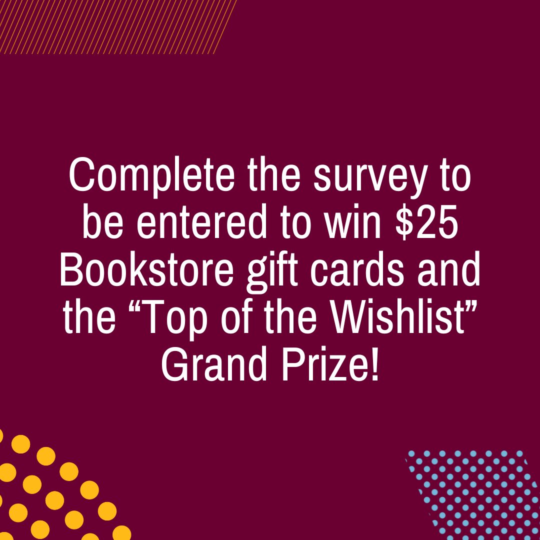 ResLifeCMU's tweet photo. We want to hear from you! Check your CMICH email account for your personal survey link. Residents who complete the survey will be entered into drawings for gift cards to the @CMUBookstore. Complete the survey by Thursday, March 6, at noon for an early bird drawing! #LifeAtCentral https://t.co/9HpTgqSkJo