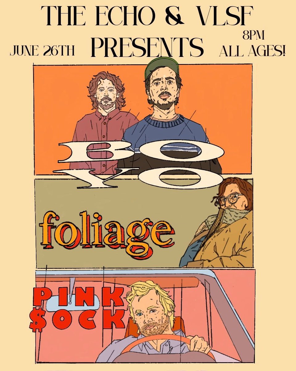 LOS ANGELES ‼️
Doing double-duty w/ my guys BOYO &amp; Pink $ock on 6/26

PRESALE CODE IS: FUNKY

concerts.livenation.com/vlsf-presents-…