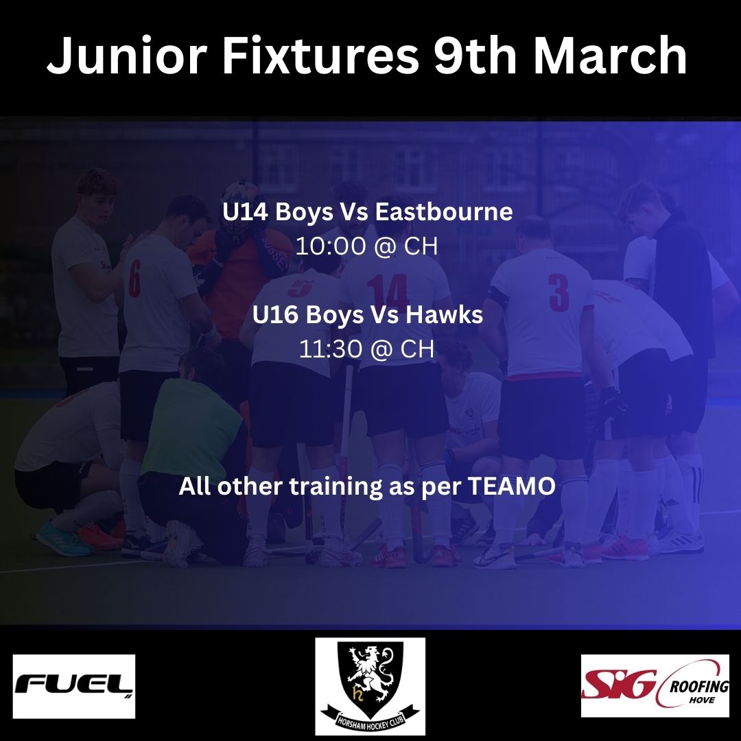 Horsham Hockey Club (@horshamhc) on Twitter photo As always, plenty of games to come down and support this weekend. No games at CH this week so head on over to Tanbridge or The Weald to spectate.
#upthesham #horshamforthewin #winners As always, plenty of games to come down and support this weekend. No games at CH this week so head on over to Tanbridge or The Weald to spectate.
#upthesham #horshamforthewin #winners