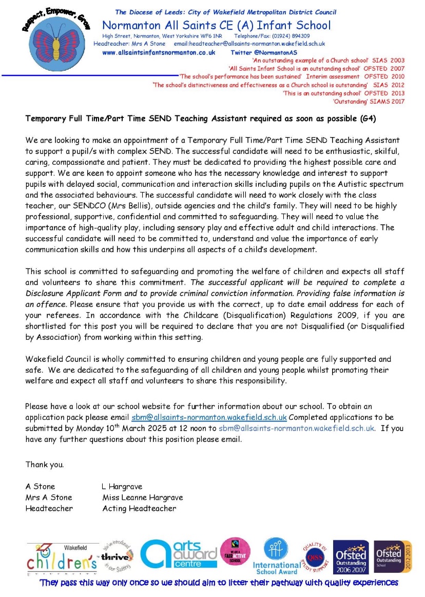 🌟Come and join our amazing team with this exciting opportunity 🌟