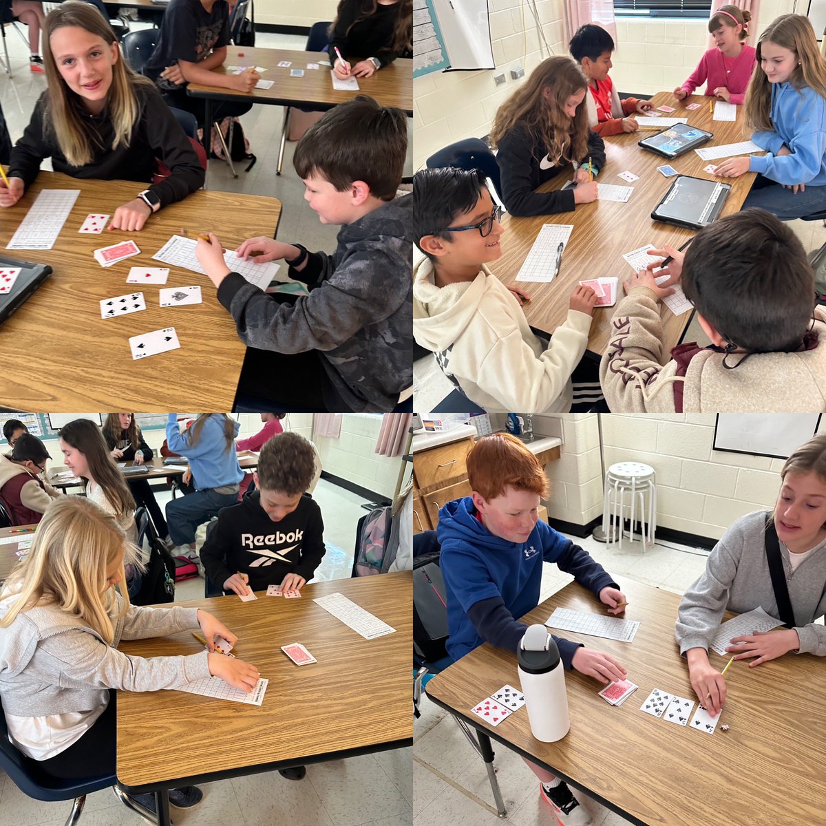 Ms. Armstrong (@mscarmstrong3) on Twitter photo You know it’s a good day in Math class when you see this many smiles while students are practicing a new skill! Our Team B 5th graders had so much fun building and comparing decimal numbers today. So proud of our <a href="/CanongateELM/">Canongate Elementary</a> Cubs! #mathisfun You know it’s a good day in Math class when you see this many smiles while students are practicing a new skill! Our Team B 5th graders had so much fun building and comparing decimal numbers today. So proud of our <a href="/CanongateELM/">Canongate Elementary</a> Cubs! #mathisfun