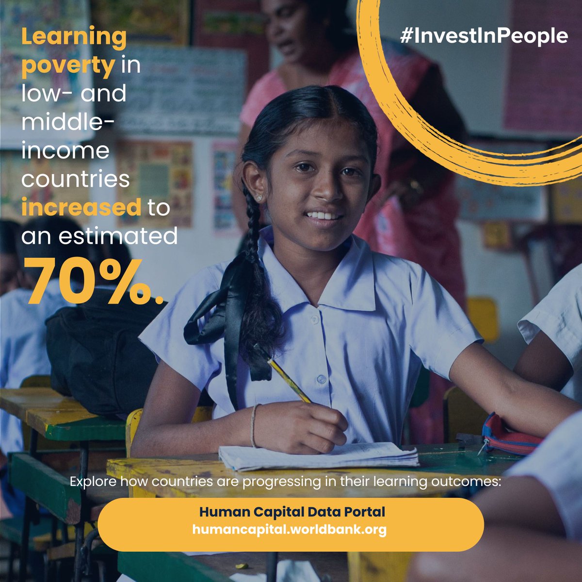 WBG_Environment's tweet photo. 📊 New tool alert!
The #HumanCapital Data Portal offers interactive visualizations and customizable insights across 130+ indicators on health, education, and beyond. #InvestInPeople
From #learningpoverty to youth employment, dive in: https://t.co/hbpguHQJ52 https://t.co/z9yfdD3zgP