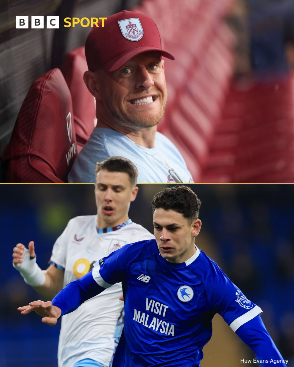 BBCSportWales's tweet photo. Sorry Bengals, no JJ Watt retirement U-turn! James Trafford finally concedes after 12 clean sheets for Burnley, Yousef Salech with the goal

Cardiff City 1-2 Burnley ⚽

📻 @BBCRadioWales FM/DAB SE, DTV &amp; MW

#BBCFootball https://t.co/XCYEIxgngM