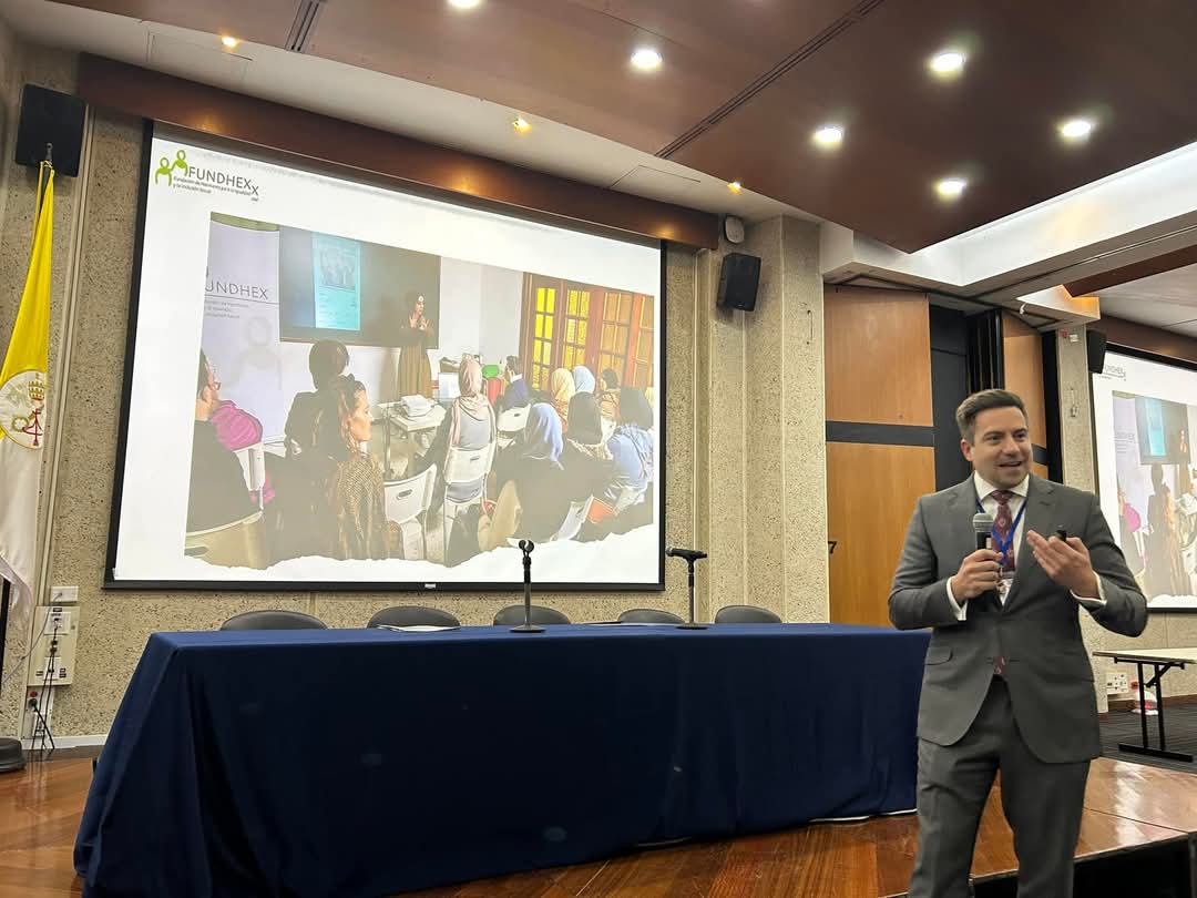 fecodes_es's tweet photo. Panel "Inserción sociolaboral, Educación, deporte y ocio de las personas con discapacidad" del X Congreso Iberoamericano sobre Cooperación, Inclusión, Educación, Salud, Discapacidad y ODS. 
@FUNDHEX
@INIBEDI 
@REDGADE19 
@corpdown 
@UniJaveriana 
#XCongresoIberoamericano https://t.co/v0P2RrJiY9