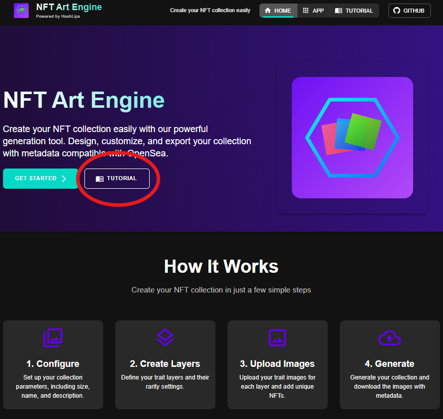 0x_Quickosss's tweet photo. ✅Thanks to feedback from beta testers, you can now view a complete tutorial on how to use the NFT generator!

🎨Creator, want to try the app? 

🆓Still in beta for a few days, it's totally FREE at the moment! (and will remain so for beta testers) https://t.co/RHMXfgpH1Y