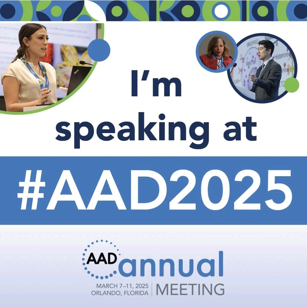 ➡️Getting ready to depart for the annual meeting of the American Academy of Dermatology 2025 in Orlando.

➡️Excited to share 3 talks on:

🔻Psoriasis and cardiovascular disease 
🔻Communication and social media in #psoriasis
🔻Early intervention in #psoriasis