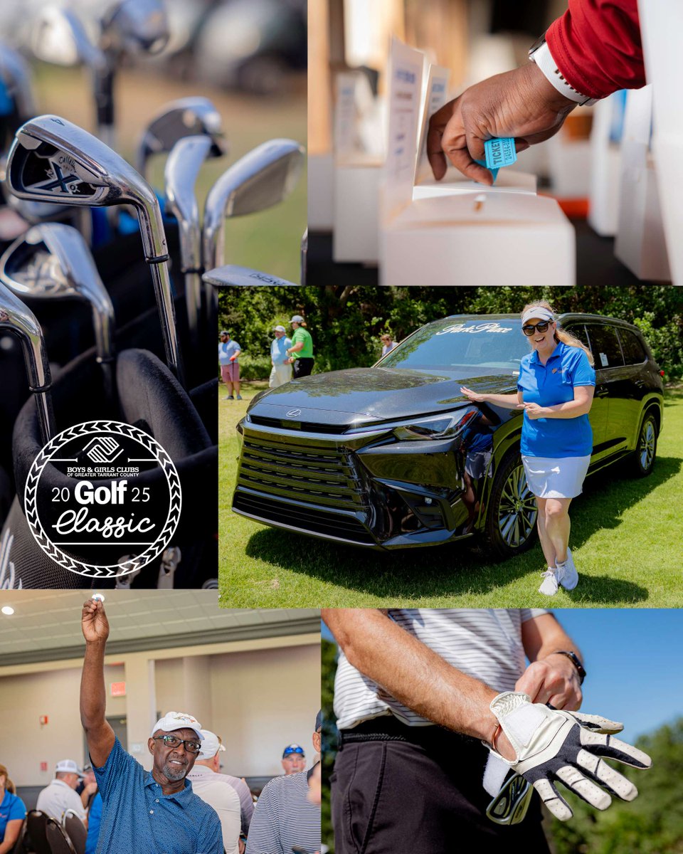 Boys & Girls Clubs of Greater Tarrant County (@bgcgtc) on Twitter photo Swing for a cause! Join us Monday, April 28 at Trophy Club Country Club for the 2025 Golf Classic, benefiting <a href="/BGCGTC/">Boys & Girls Clubs of Greater Tarrant County</a>!
Gather your team of four or explore sponsorship opportunities to make an impact while enjoying a day on the greens. Don't miss out—secure your spot today! 🏆 Swing for a cause! Join us Monday, April 28 at Trophy Club Country Club for the 2025 Golf Classic, benefiting <a href="/BGCGTC/">Boys & Girls Clubs of Greater Tarrant County</a>!
Gather your team of four or explore sponsorship opportunities to make an impact while enjoying a day on the greens. Don't miss out—secure your spot today! 🏆