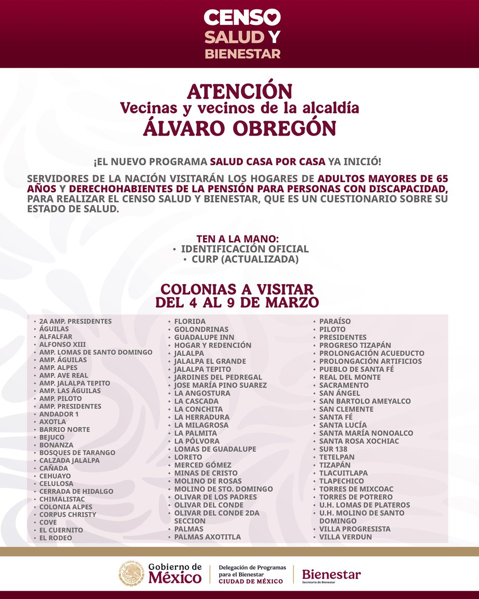 Delegación de Programas para el Bienestar CDMX tweet media