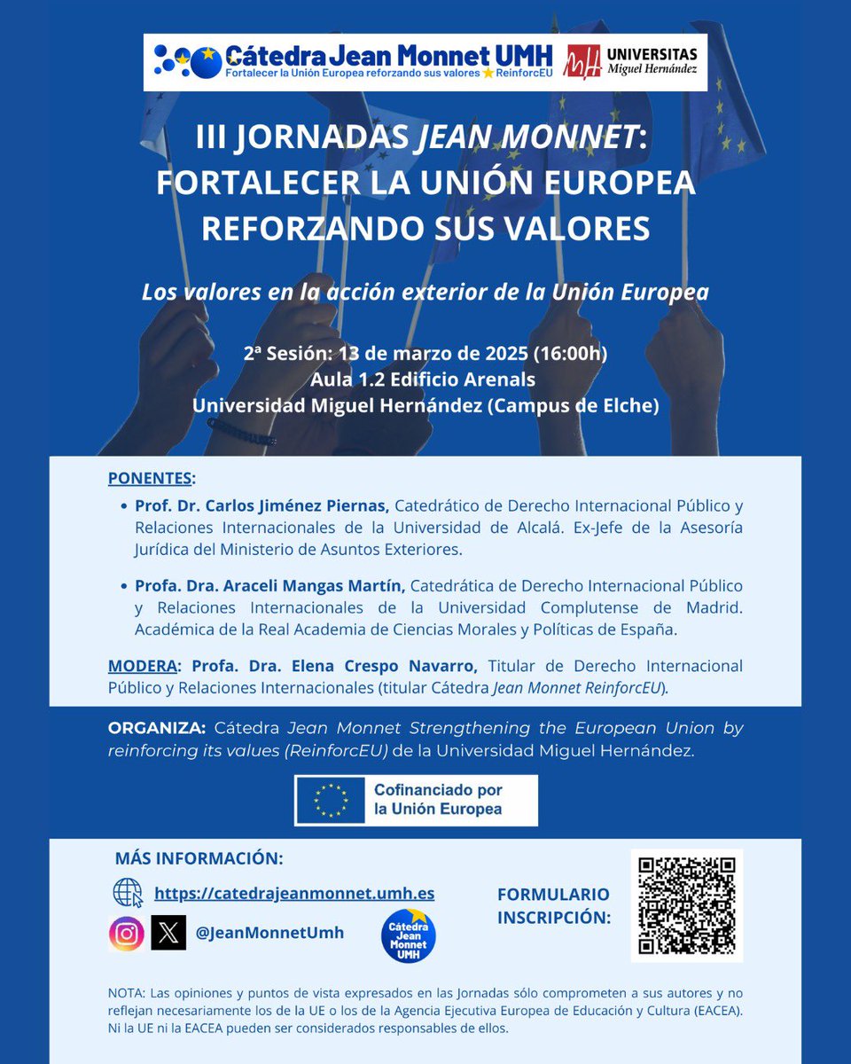 Catedra Jean Monnet Umh tweet media