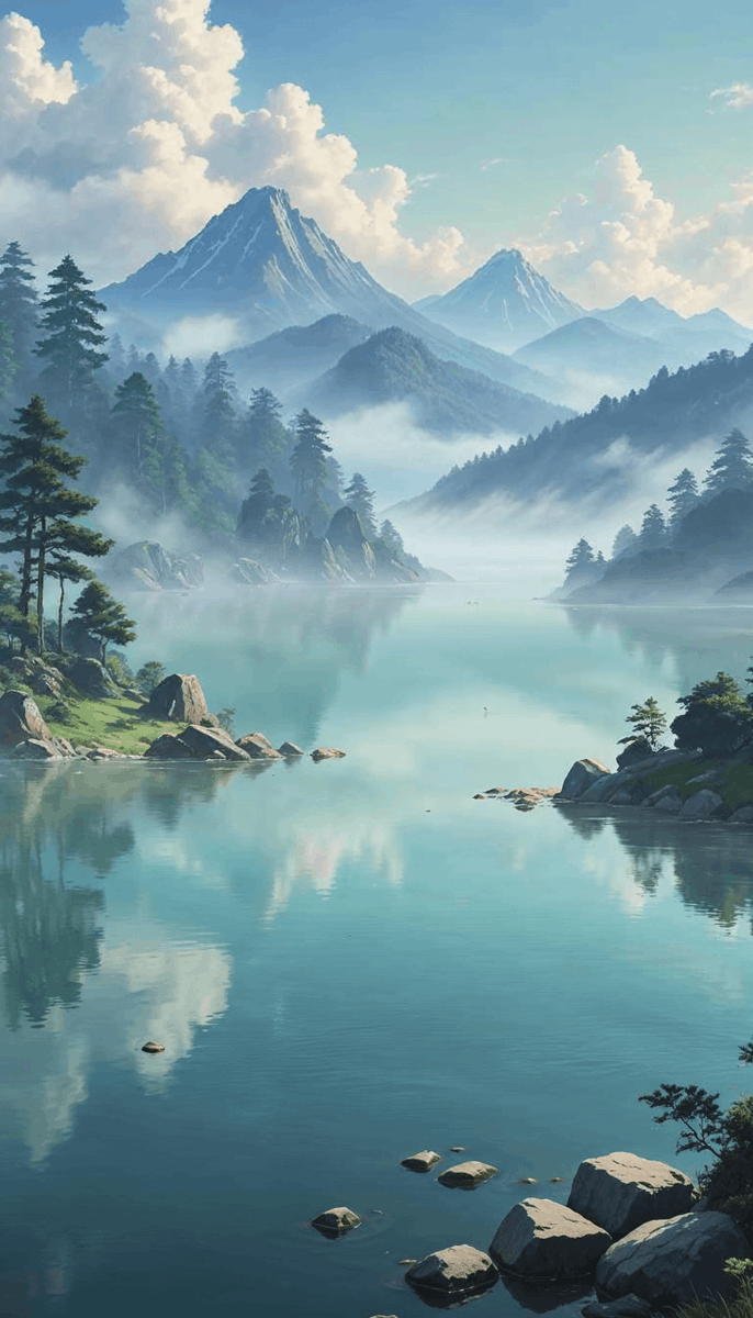 FideoWallpapers's tweet photo. Misty Mornings #animeart #naturelovers #4kwallpaper #mistymornings #lakelife #sakurablossoms #gamedesign #inspiration https://t.co/xhff9q9FkU