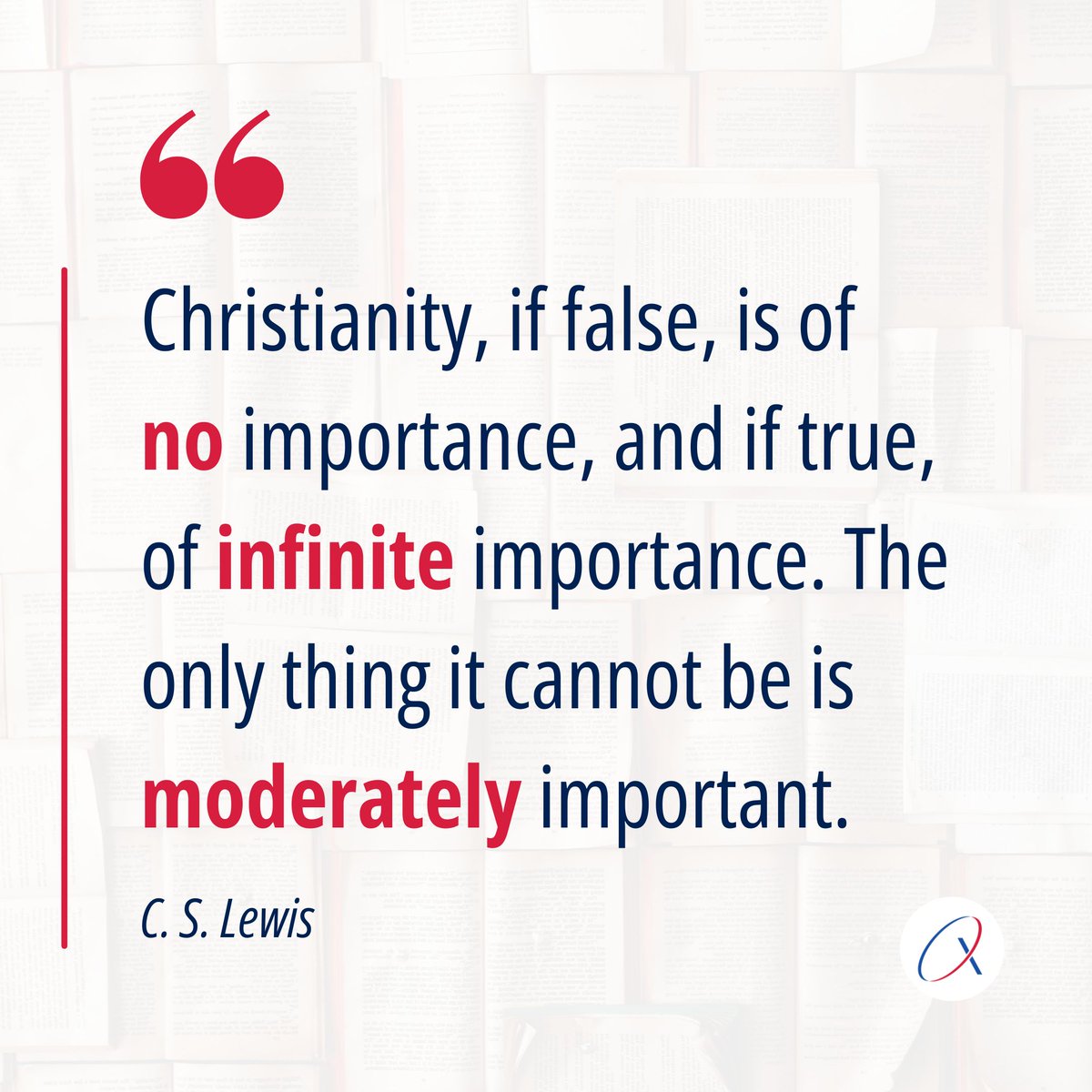 praxiscircle's tweet image. Many people treat faith as just one perspective among many, but truth isn’t relative. If something is objectively true, it has life-changing significance. Are we living as if truth actually matters?

#ObjectiveTruth #CSLewis #WorldviewMatters