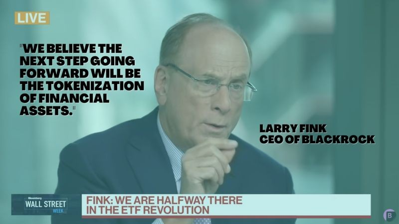 RWAwatchlist_'s tweet photo. 🚨 BREAKING: BlackRock CEO Larry Fink says BUY THE DIP!!!

He also predicts the RWA sector will hit $30 TRILLION by 2030.

Who’s loading up on #RWA tokens?👀
